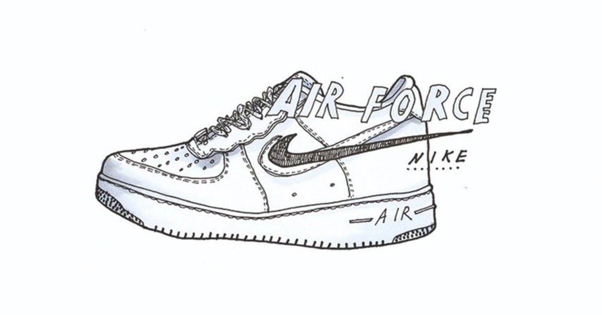 Nike air force outlet history